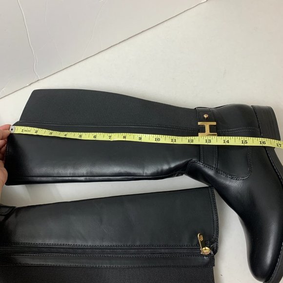 Tommy Hilfiger Suprem2 Tall Riding Boot Black - Picture 11 of 14